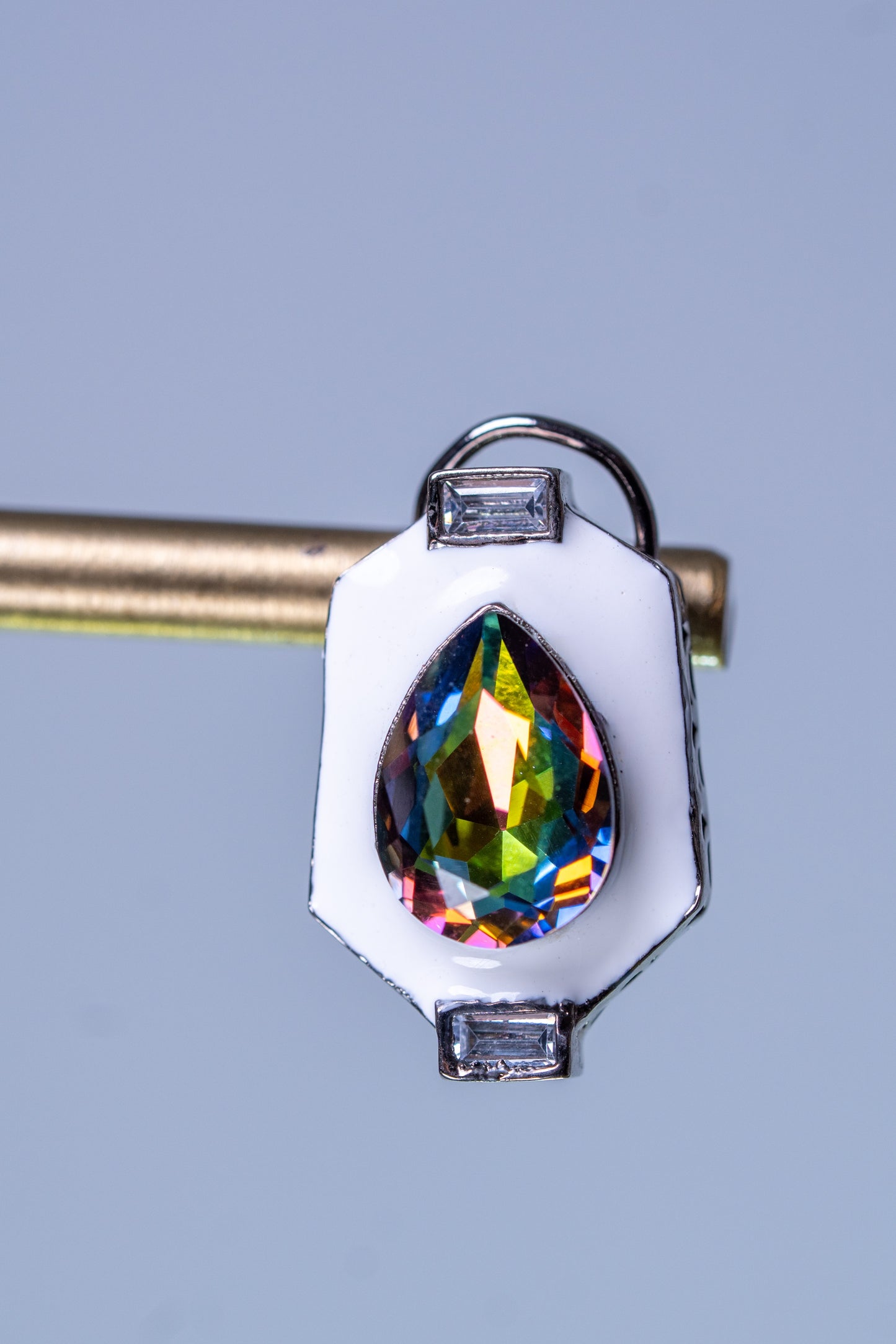 Crystal Aurora Swarovski Stones Necklace