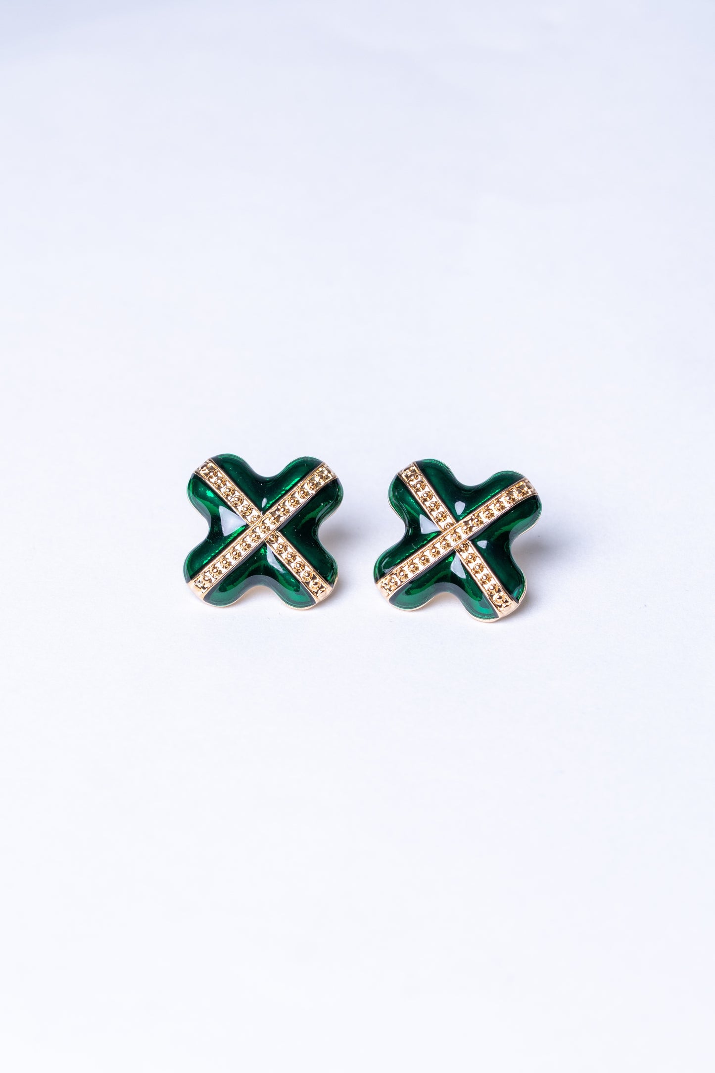 Irish Shamrock Earrings