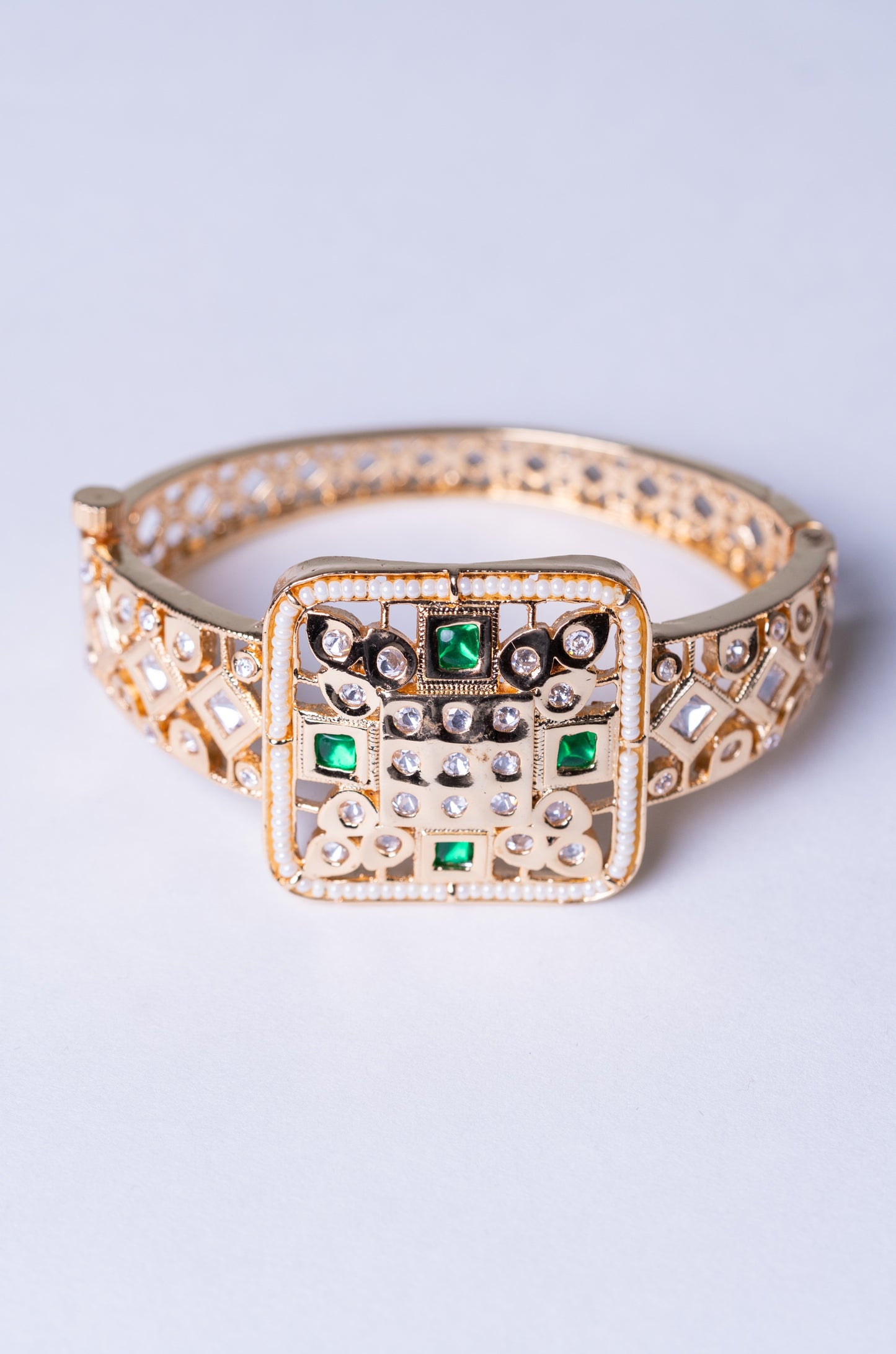 18KT Gold Plated American Diamonds Bracelet