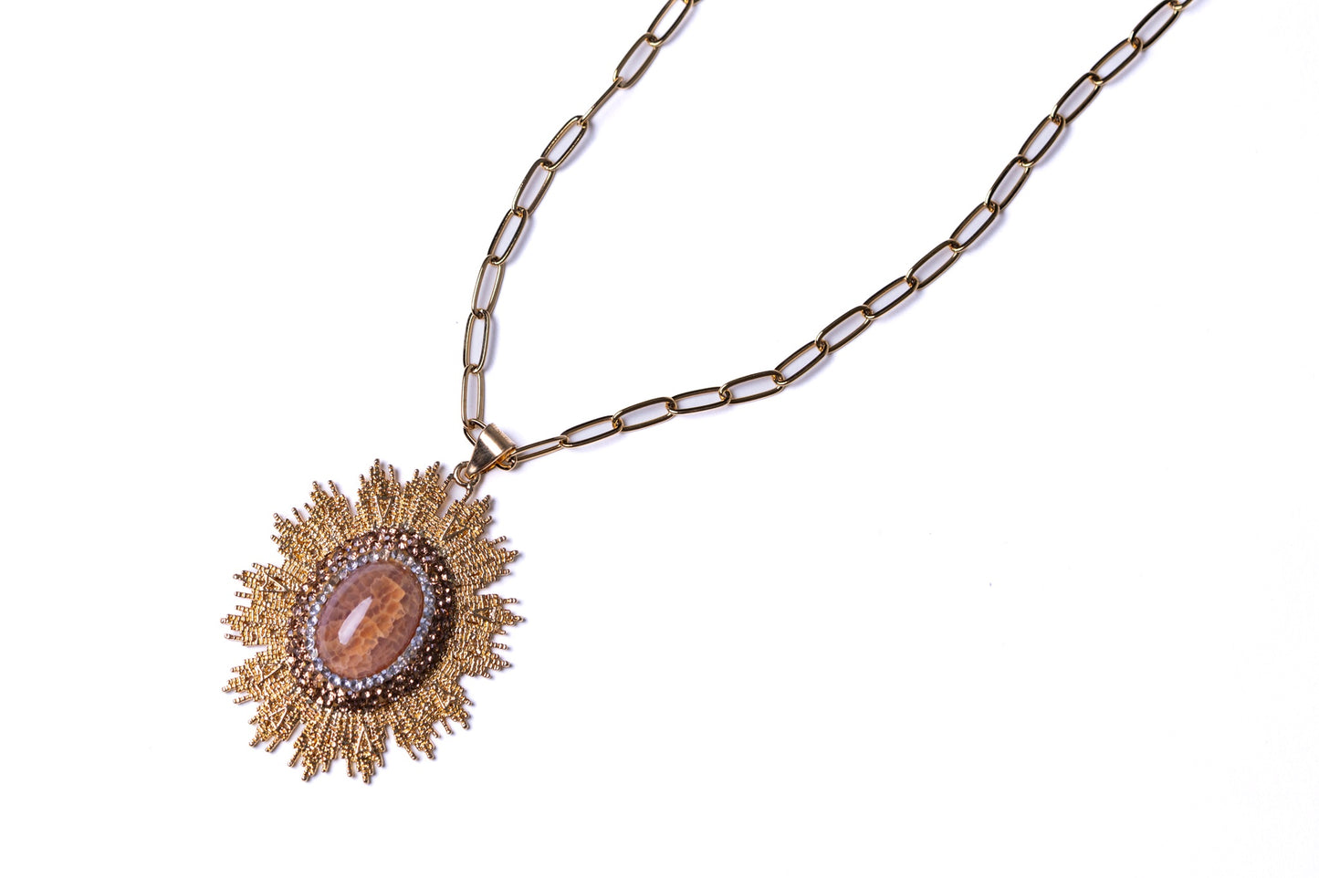 SunShine Gold Plated Pendant