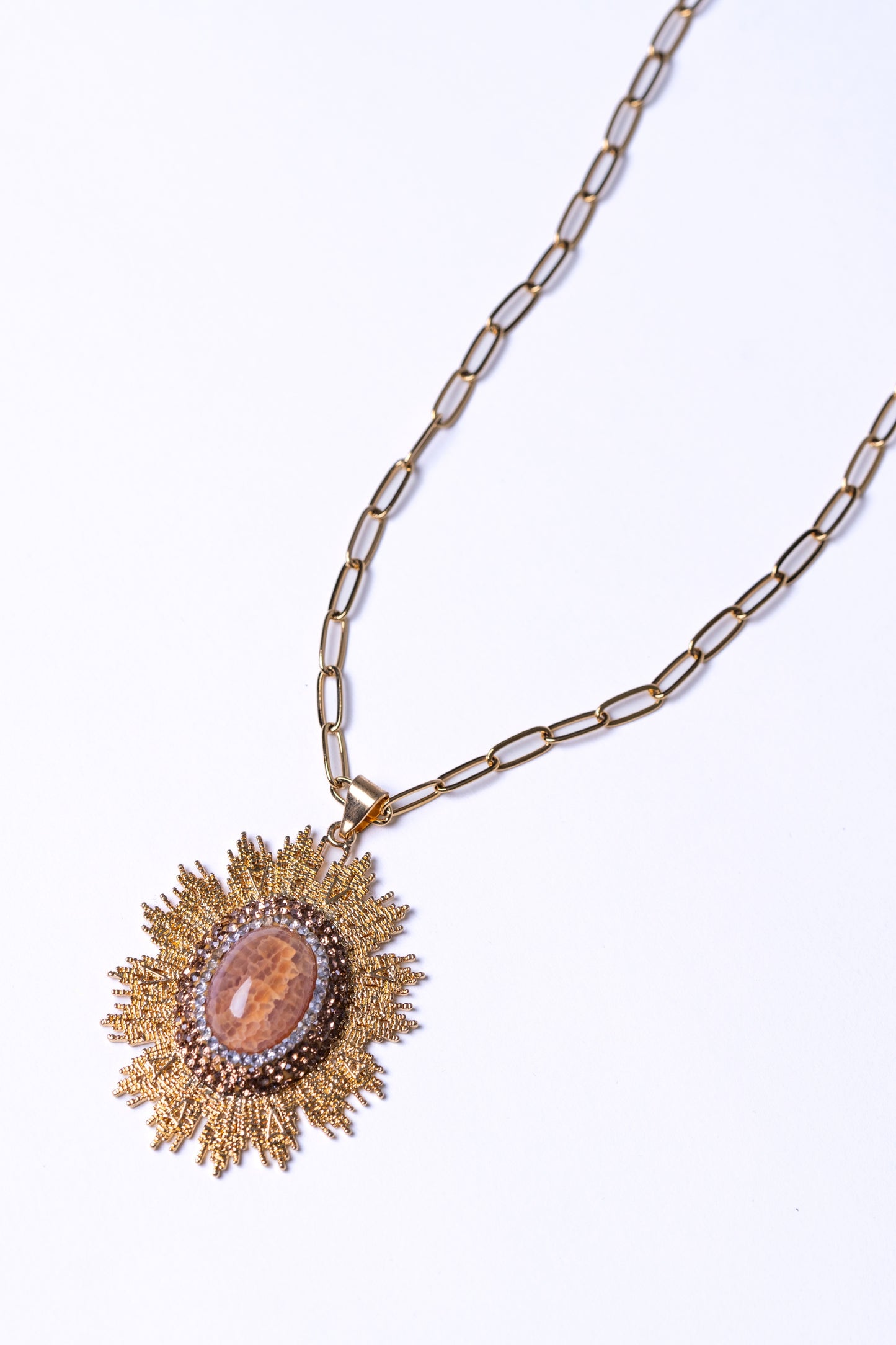 SunShine Gold Plated Pendant