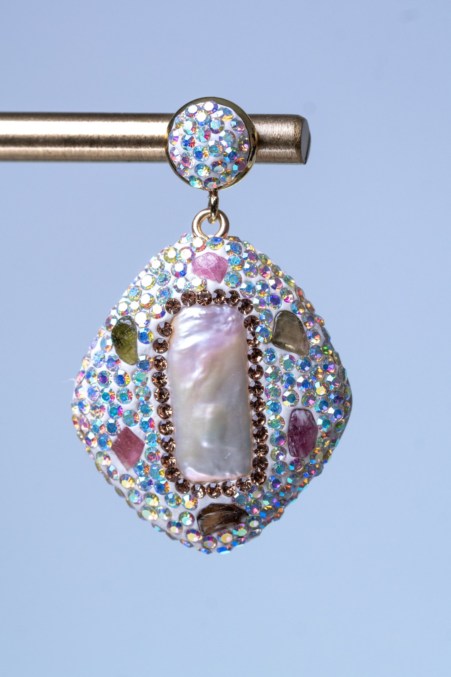Natural Fresh Baroque Pearl Earrings