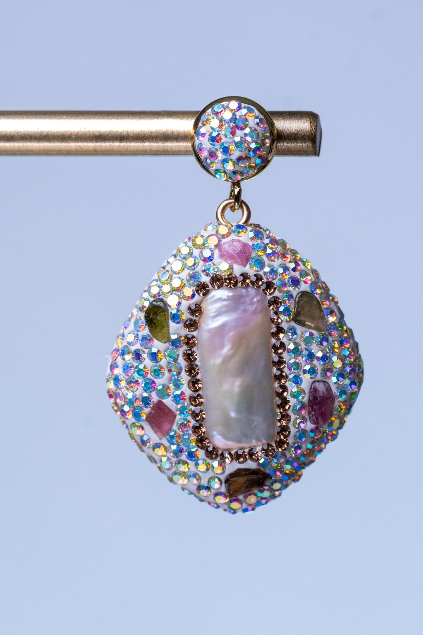 Natural Fresh Baroque Pearl Earrings