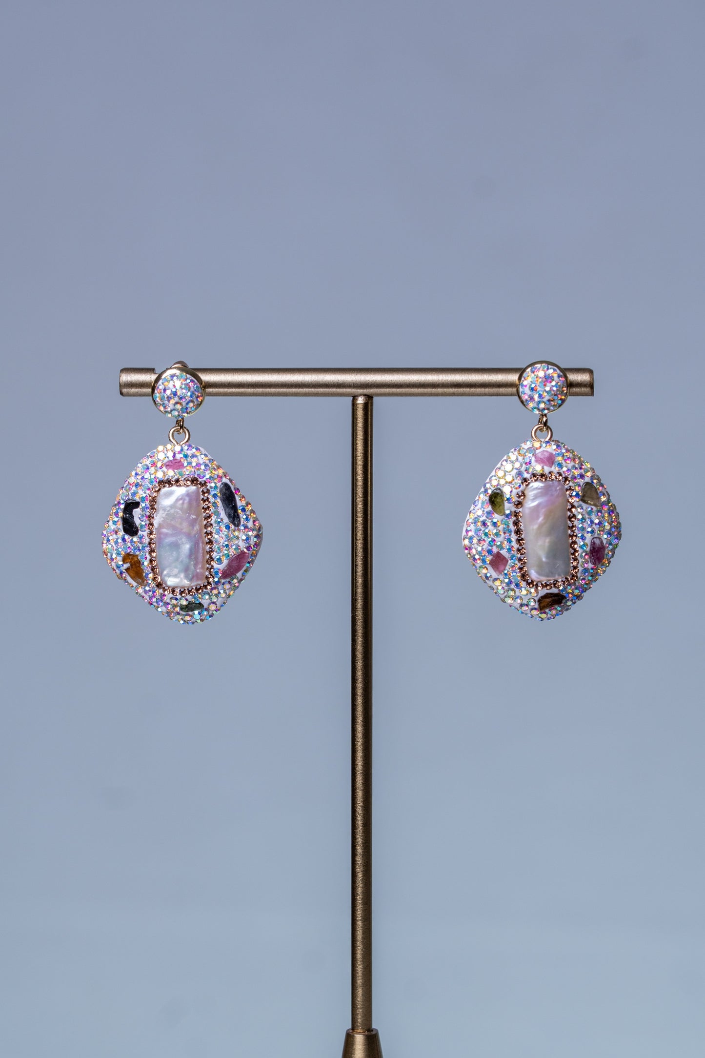 Natural Fresh Baroque Pearl Earrings