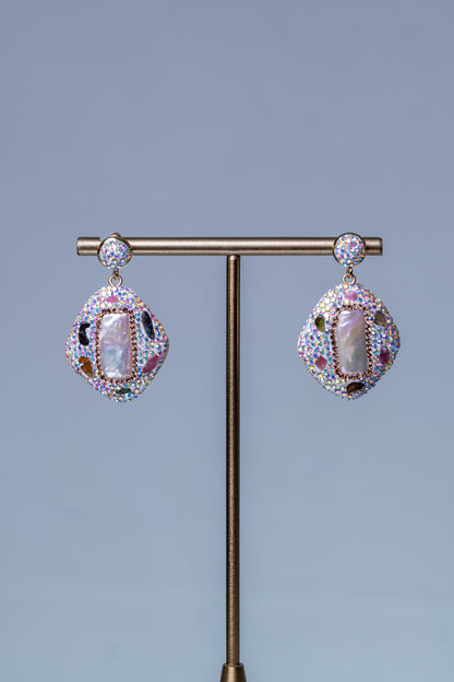 Natural Fresh Baroque Pearl Earrings