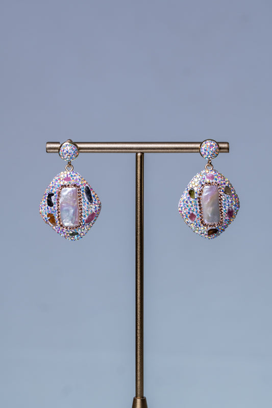 Natural Fresh Baroque Pearl Earrings