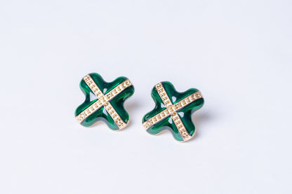 Irish Shamrock Earrings