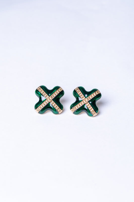 Irish Shamrock Earrings