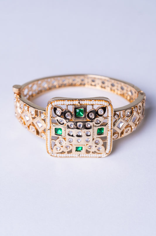 18KT Gold Plated American Diamonds Bracelet