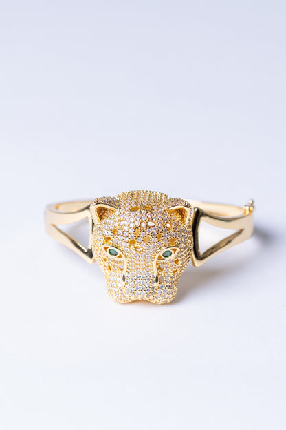 22KT Gold Plated American Diamonds Zirconia Bracelet
