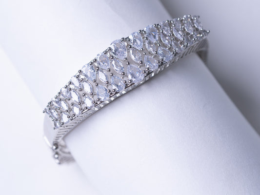 White American Diamonds Cubic Zirconia Bracelet
