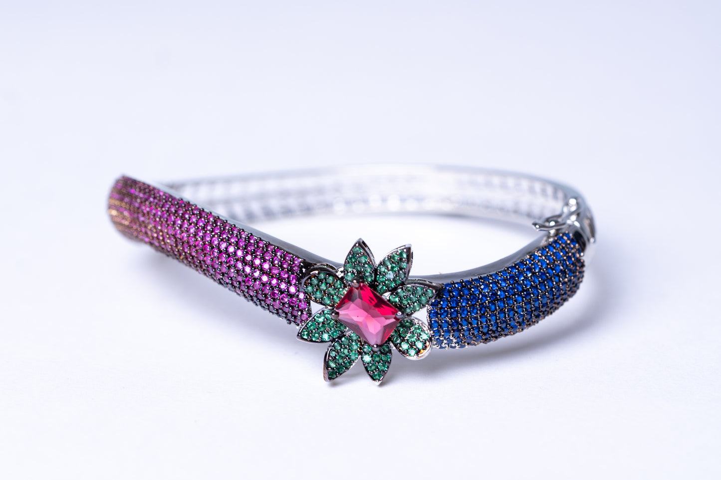 Multi-Color American Diamonds Zirconia Bracelet