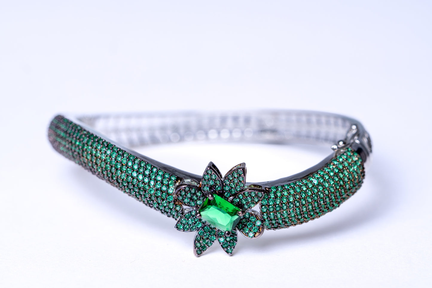 Green American Diamonds Zirconia Bracelet