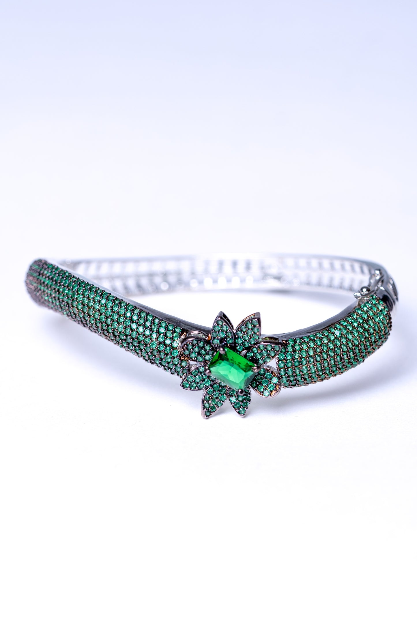 Green American Diamonds Zirconia Bracelet