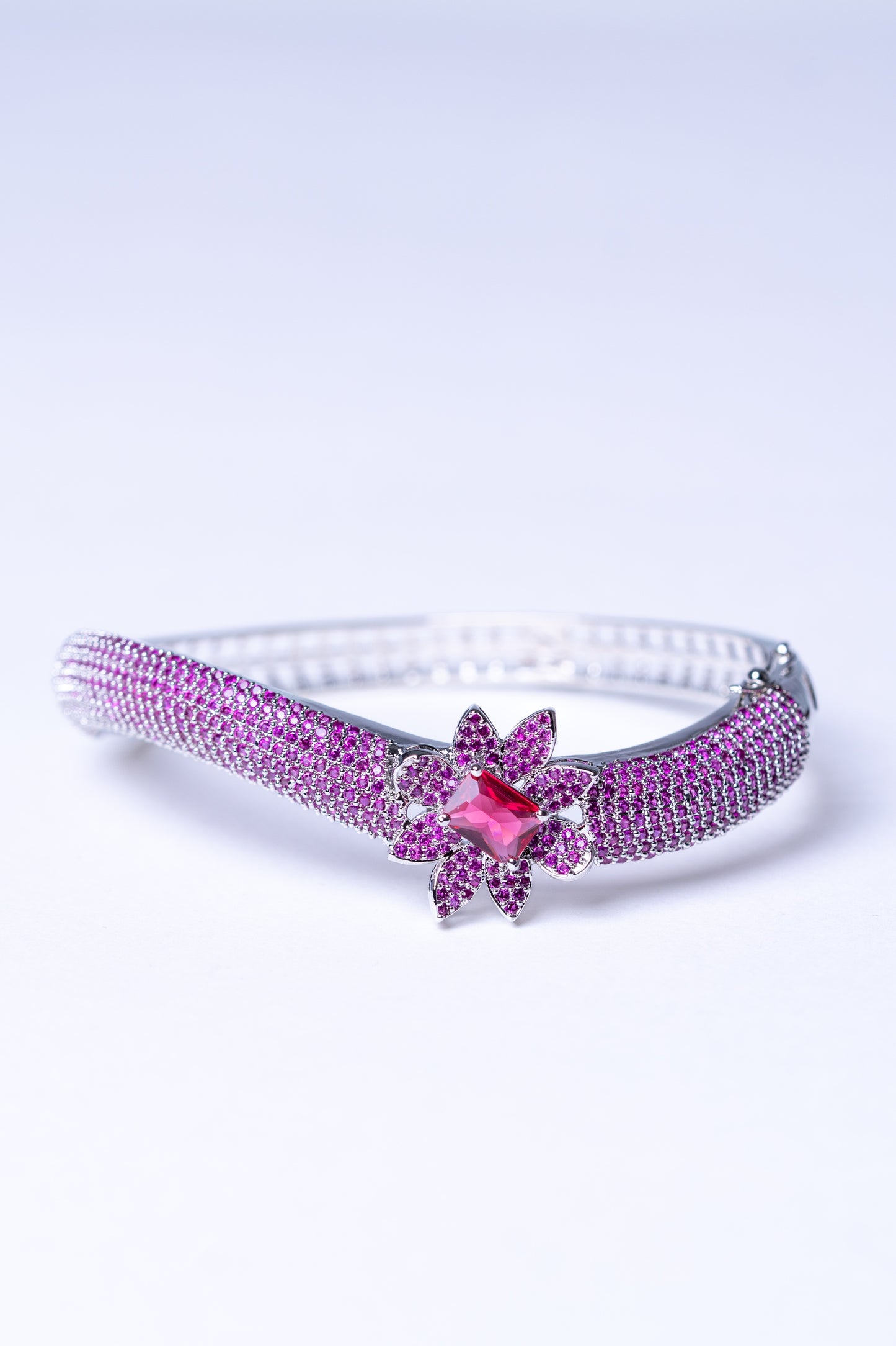 Pink American Diamonds Zirconia Bracelet