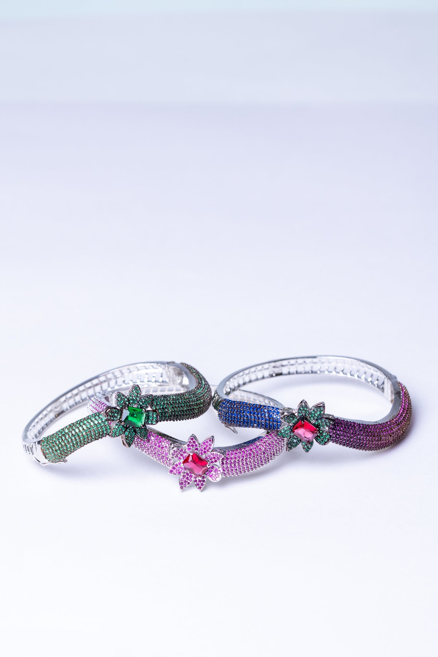 Green American Diamonds Zirconia Bracelet