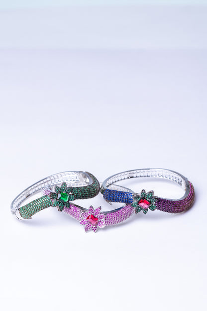 Green American Diamonds Zirconia Bracelet