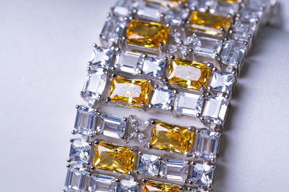 Italian Premium Yellow Sapphire Bracelet